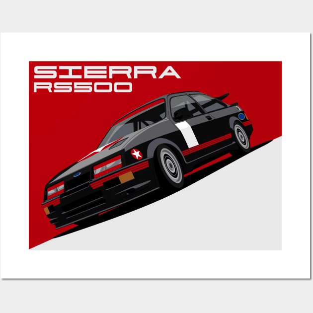 Sierra RS500 Wall Art by AutomotiveArt